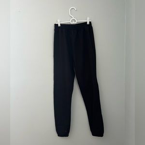 Missguided Tall Black Sweatpants - Size 8